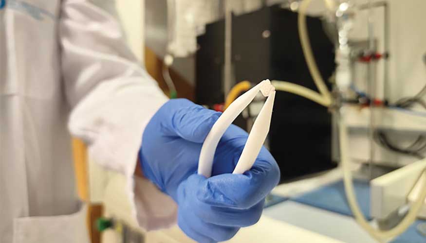 Uno de los catalizadores desarrollados, en este caso, en forma de cubos ultra porosos