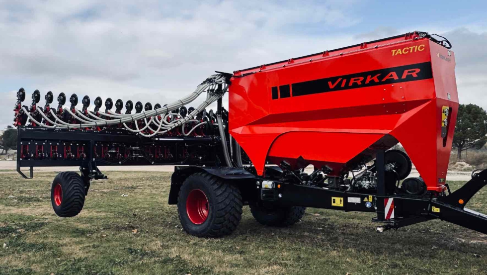 Con TACTIC, Virkar ofrece una sembradora preparada para afrontar los retos de la agricultura moderna