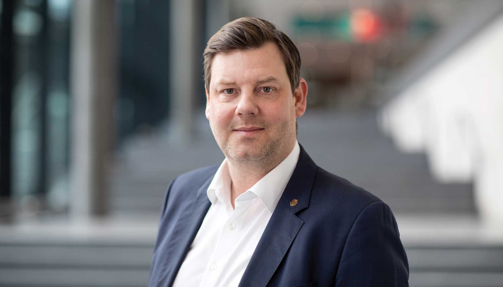 Sebastian Esswein, miembro de la direcci�n de Messe Stuttgart . Foto: Messe Stuttgart