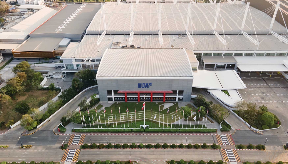 Recinto ferial Bitec (Bangkok International Trade & Exhibition Centre). Foto: Messe Stuttgart