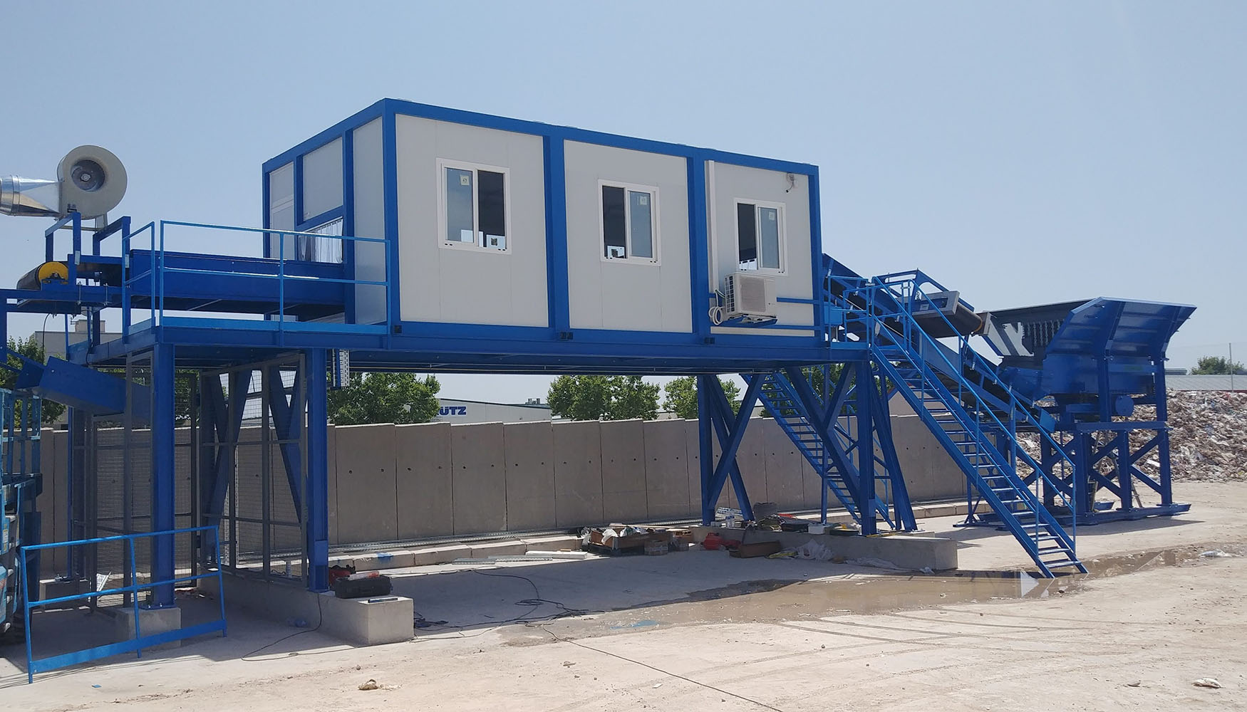 Instalaci�n para el tratamiento de RCD