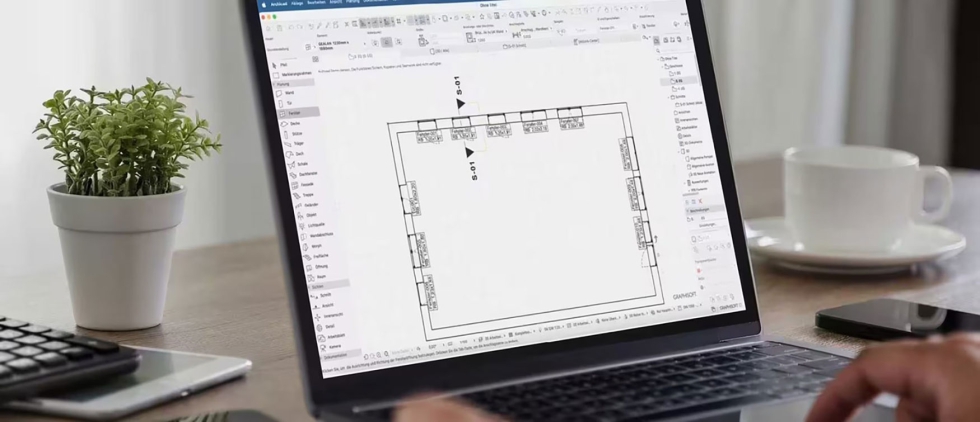 Con Planer Software los arquitectos y promotores pueden definir ventanas a medida...