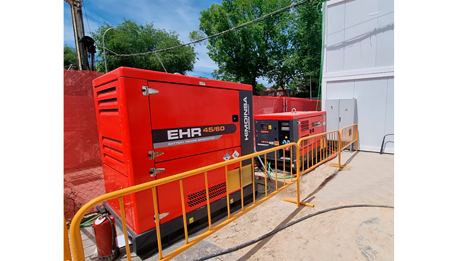 Equipo EHR 45/60 empleado por Acciona en Madrid