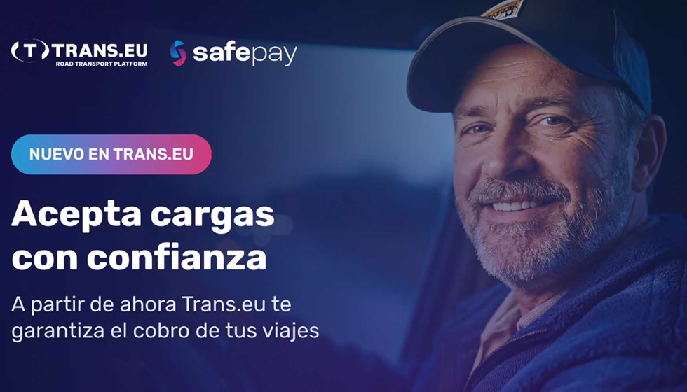 SafePay permite asegurar el cobro de las operaciones y mejorar la disponibilidad de transporte en corredores estrat�gicos europeos...