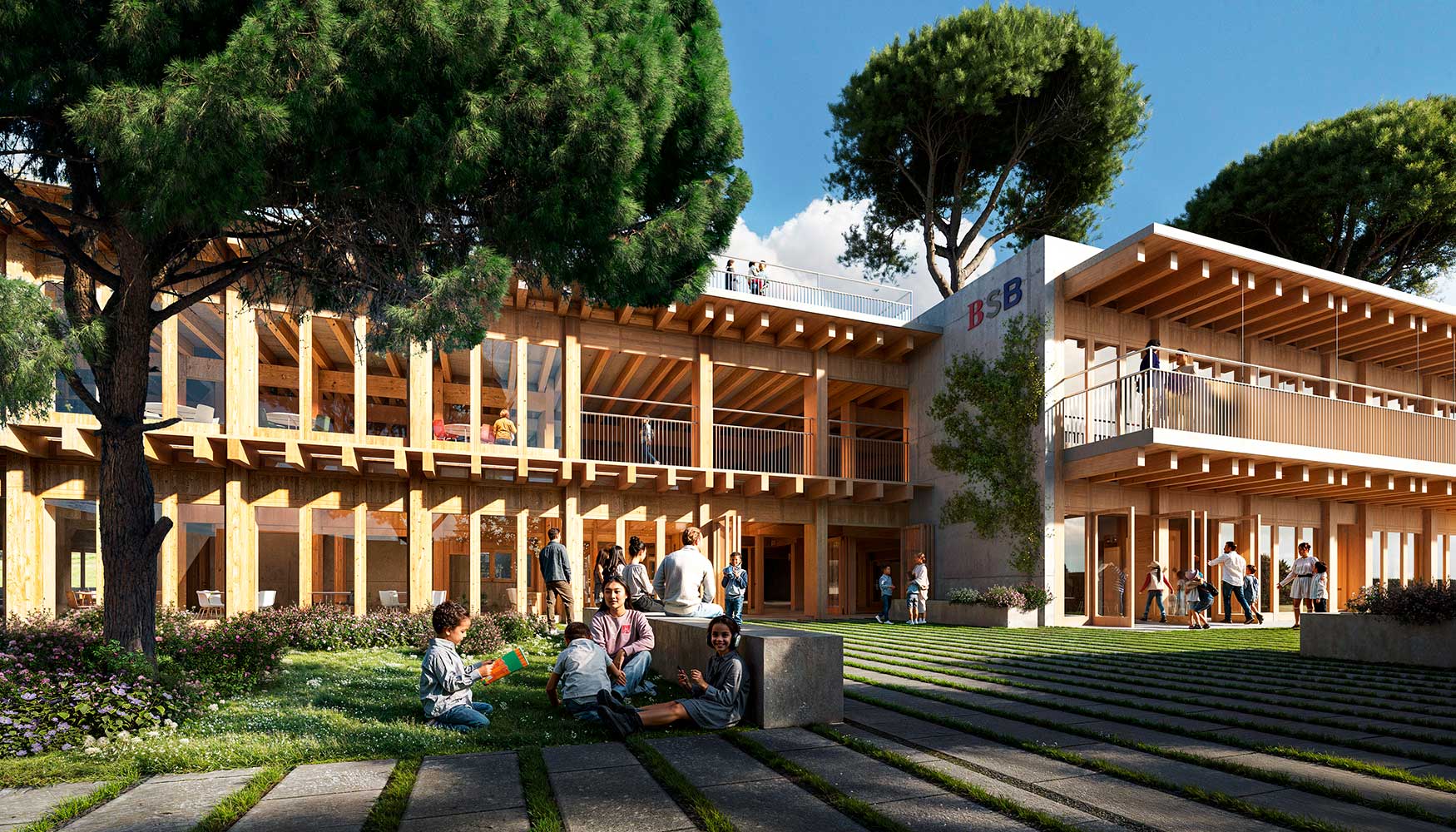 Render del campus BSB Maresme