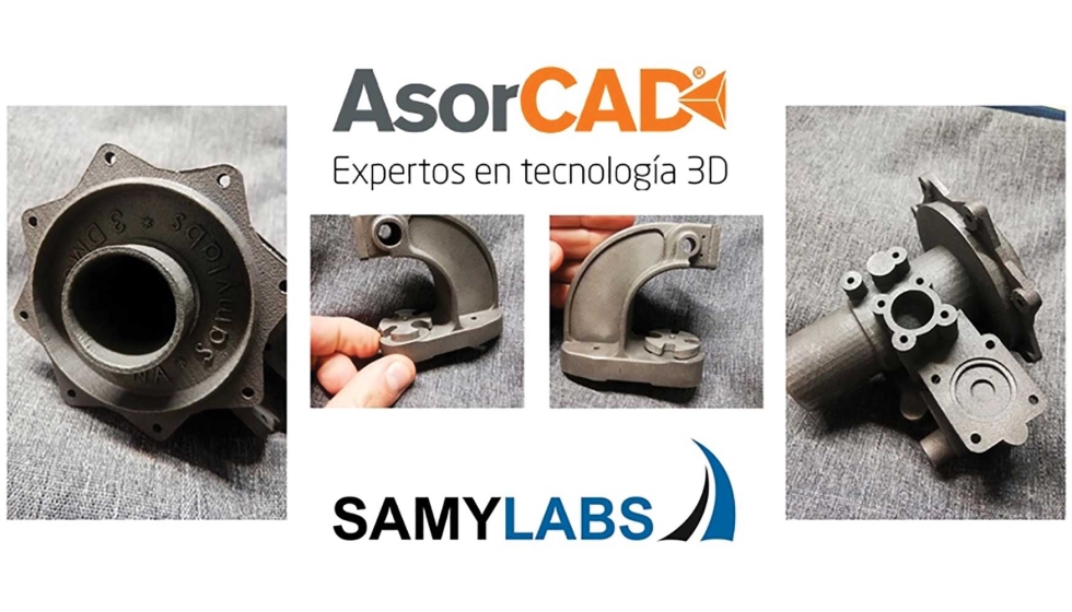 AsorCAD es distribuidor oficial de las impresoras 3D de metal de Samylabs