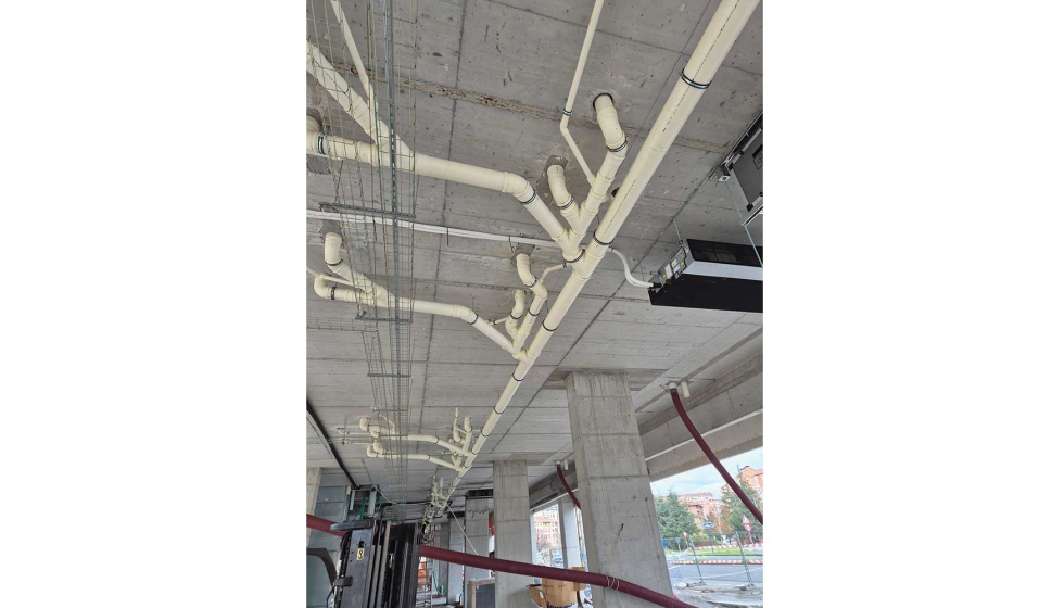 El Sistema de evacuaci�n AR de Molecor, realiza una amortiguaci�n ac�stica que facilita una evacuaci�n de aguas segura y silenciosa...