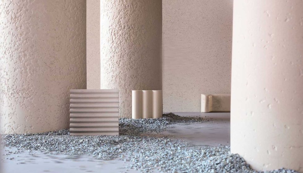 Los cementos t�cnicos permiten soluciones ligeras a base de minerales y pol�meros. Foto: Matter Group