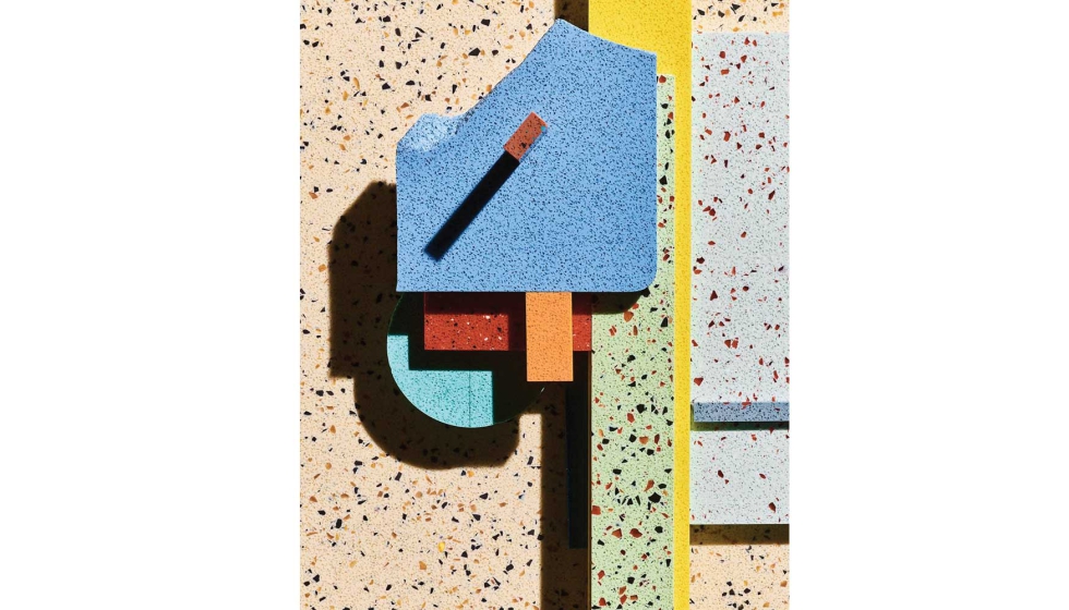 Los materiales t�cnicos procedente de residuos abre un amplio abanico de posibilidades en arquitectura e interiorismo. Foto: Matter Group...