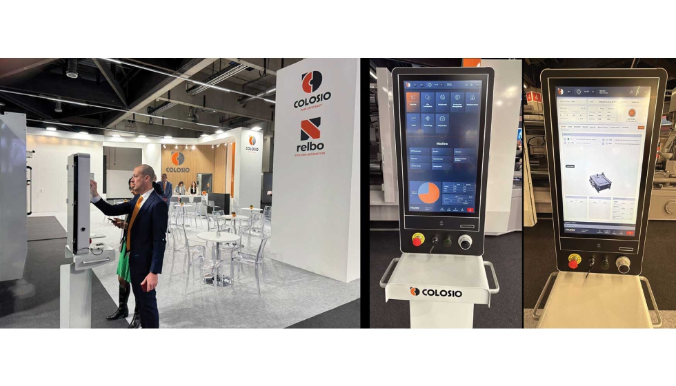 HMI intuitivo de �ltima generaci�n, sin�ptica y con control de pantalla t�ctil de 24&quote;...