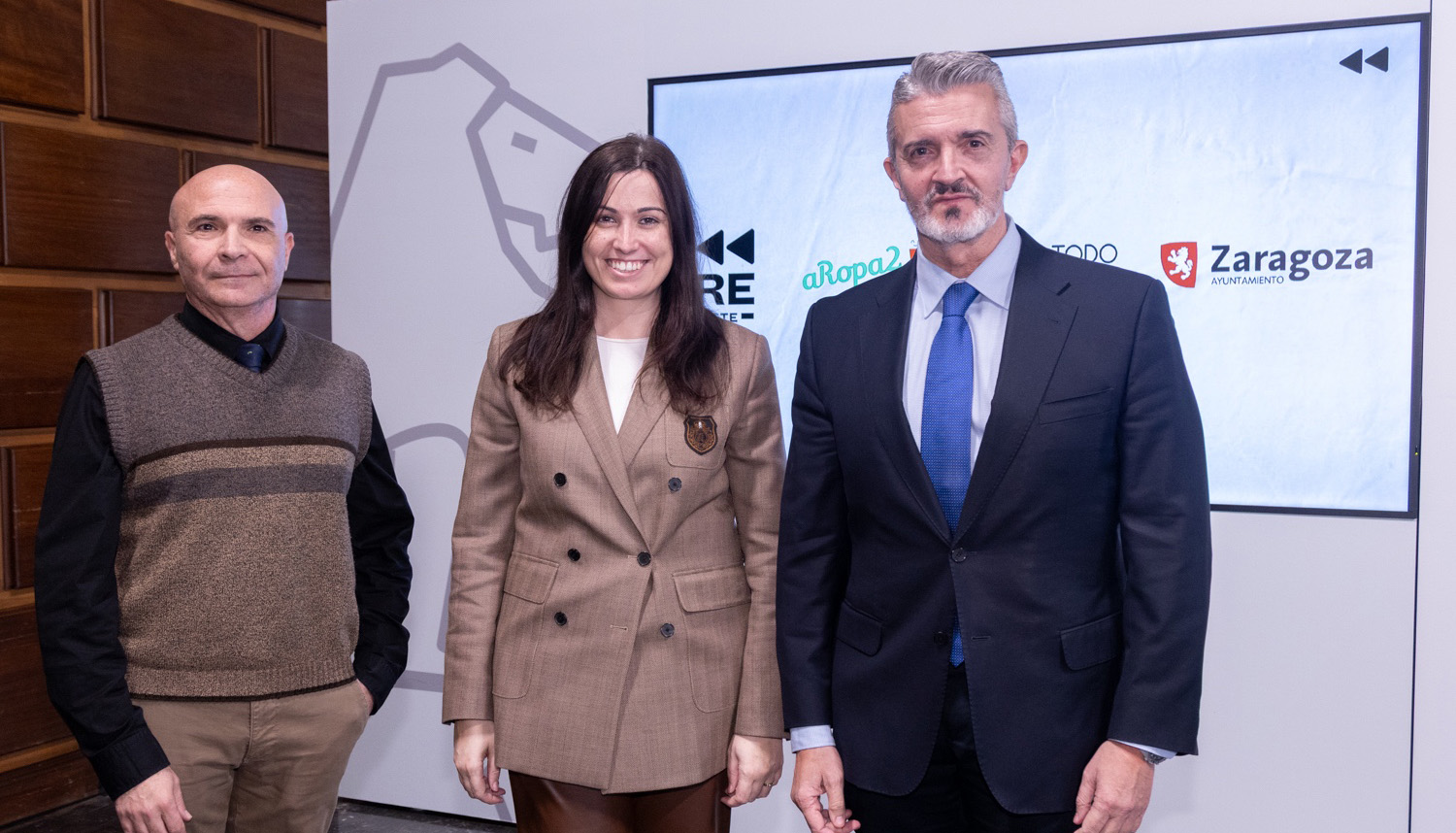 Francisco Yag�e �greda, gerente de la UTE ATodoTrapo, ARopa2; Tatiana Gaudes...