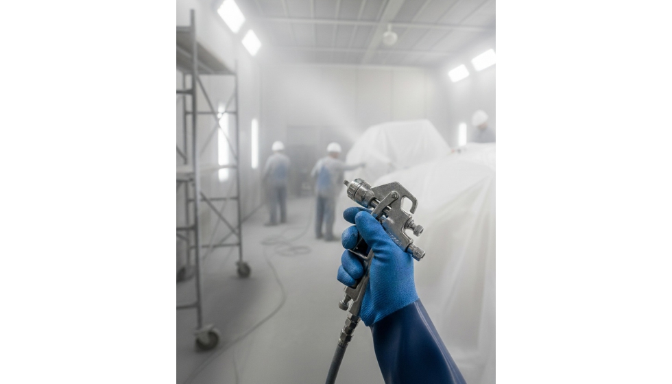 Guante ChemRest CC700 de Showa, que protege de l�quidos peligrosos y materiales afilados