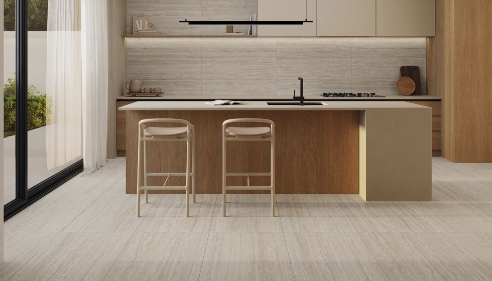 La interpretaci�n contempor�nea de la piedra, donde lo natural se transforma en un recurso gr�fico y arquitect�nico