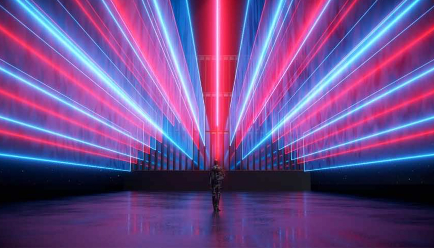 Imagen de �Highlight� de Inzist de la edici�n 2025 de Umbra Light Festival