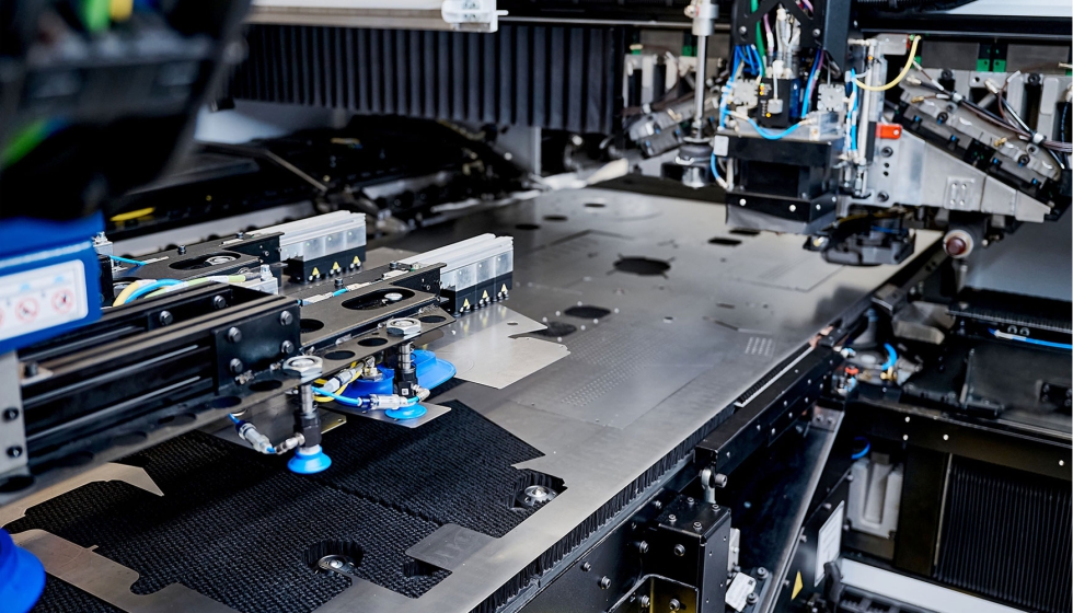 Automatizaci�n SheetMaster para el punzonado de Trumpf. Foto: Trumpf