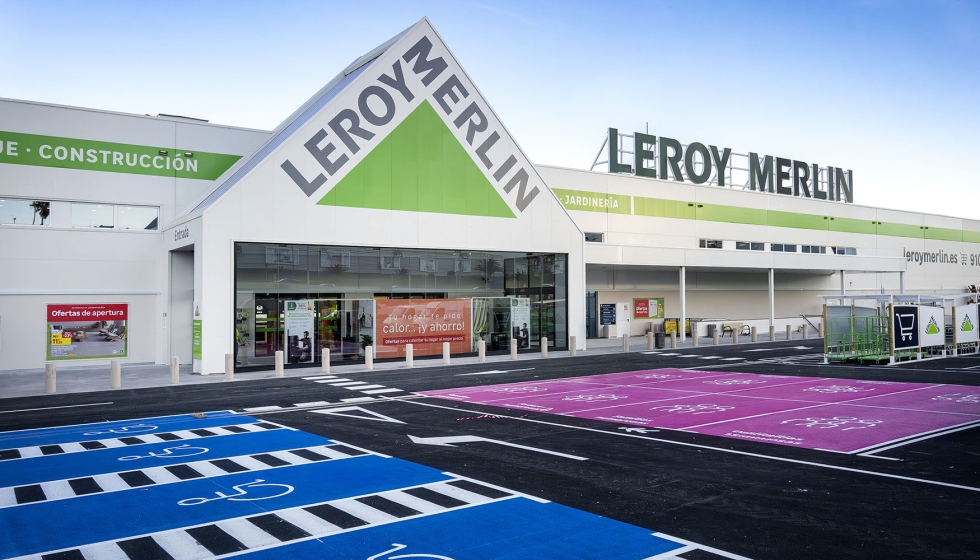 Vista exterior de la nueva tienda de Leroy Merlin en San Crist�bal de La Laguna (Tenerife)