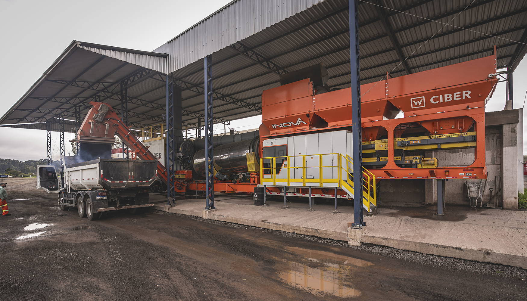 El equipo iNOVA 1500 de Ciber funciona con un bajo consumo de combustible