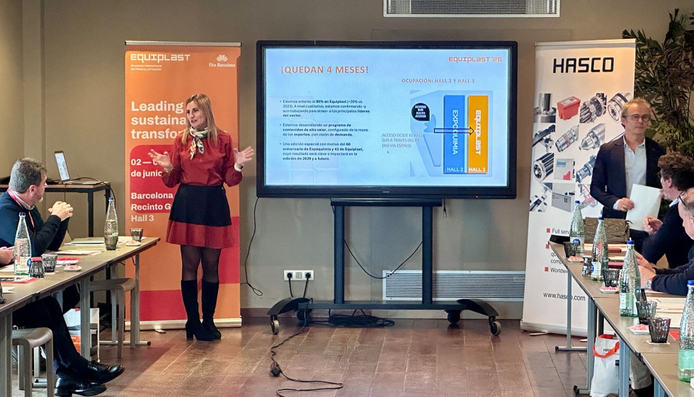 La pr�xima edici�n de Equiplast, que se celebrar� del 2 al 5 de junio de 2026 en Fira de Barcelona � Gran V�a, refuerza su enfoque en sostenibilidad...