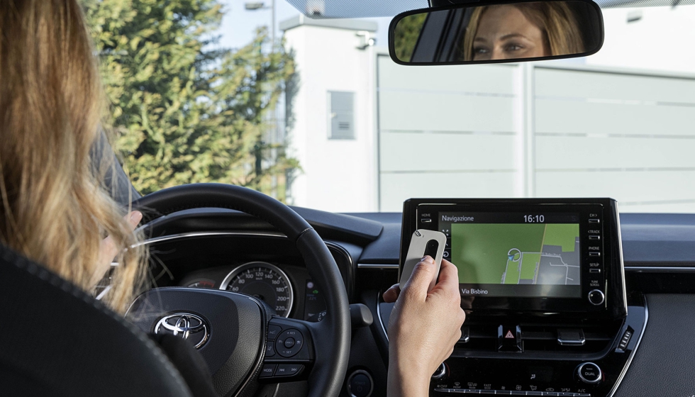 Sistema de automatizaci�n para puertas de Nice