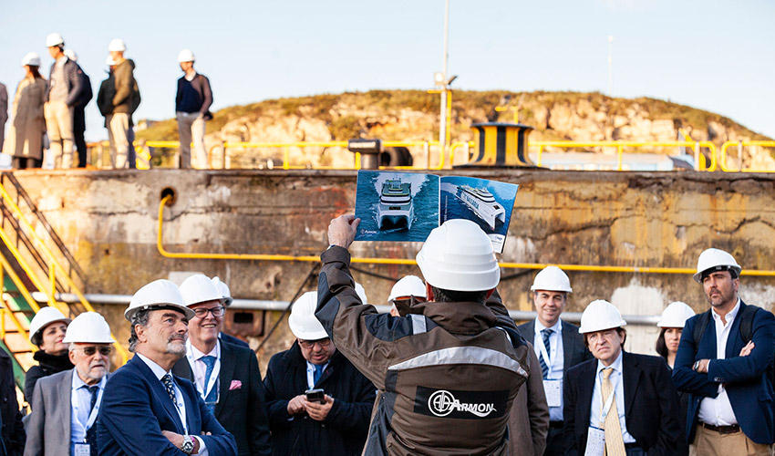 Visita a Arm�n durante la 64 edici�n de Congreso de Ingenier�a Naval