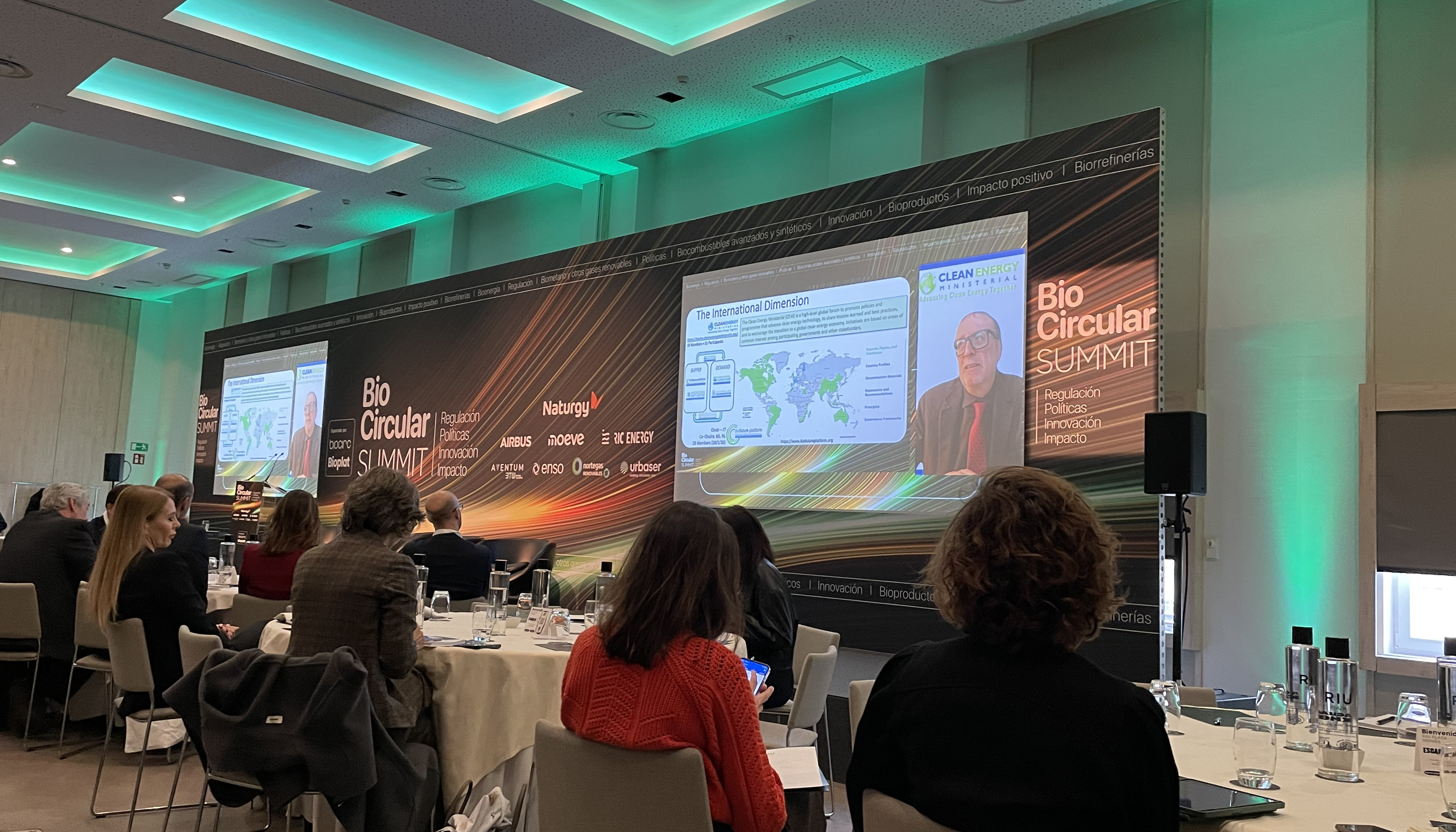 David Chiaramonti, presidente de la �Clean Energy Ministerial Biofuture Platform�