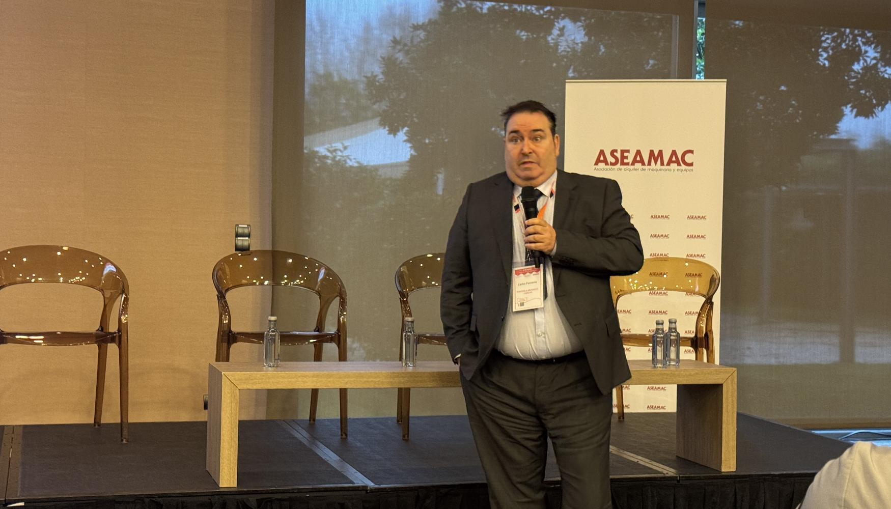 Carlos Fontela, gerente de Agalma