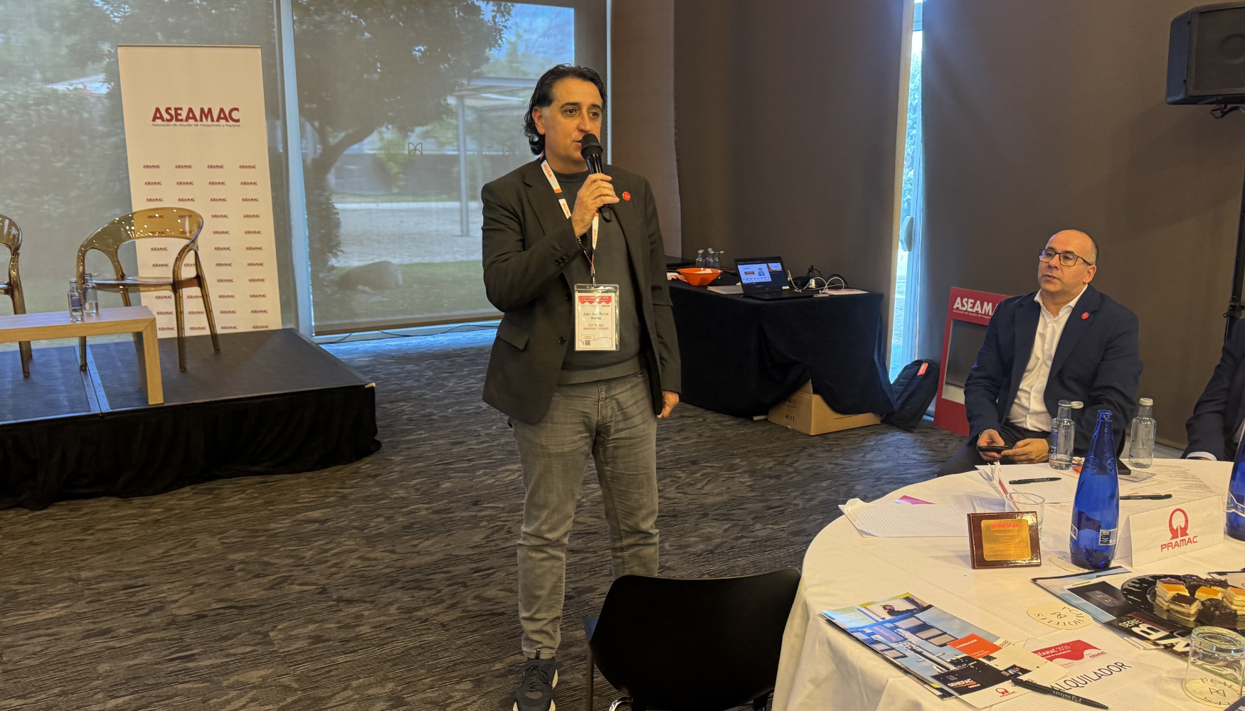 Clausura del Foro por parte de Juan Jos� Torres, presidente de Aseamac