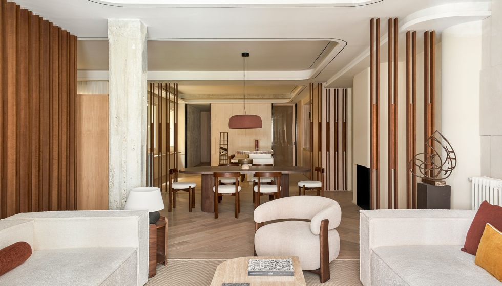 La intervenci�n busca un equilibrio preciso entre calma y expresividad arquitect�nica...