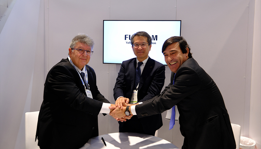 Firma del acuerdo del marco de colaboraci�n entre Fujifilm Healthcare y el Institut de Diagn�stic per la Imatge (IDI)...