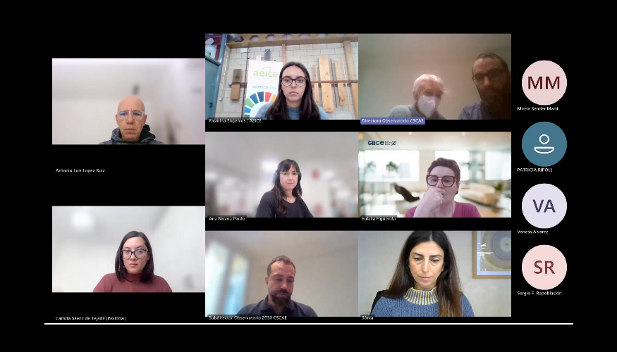 Primera reuni�n del GT 'Innovaci�n desde la salud' integrado en el Task Force de Vivienda del Observatorio 2030