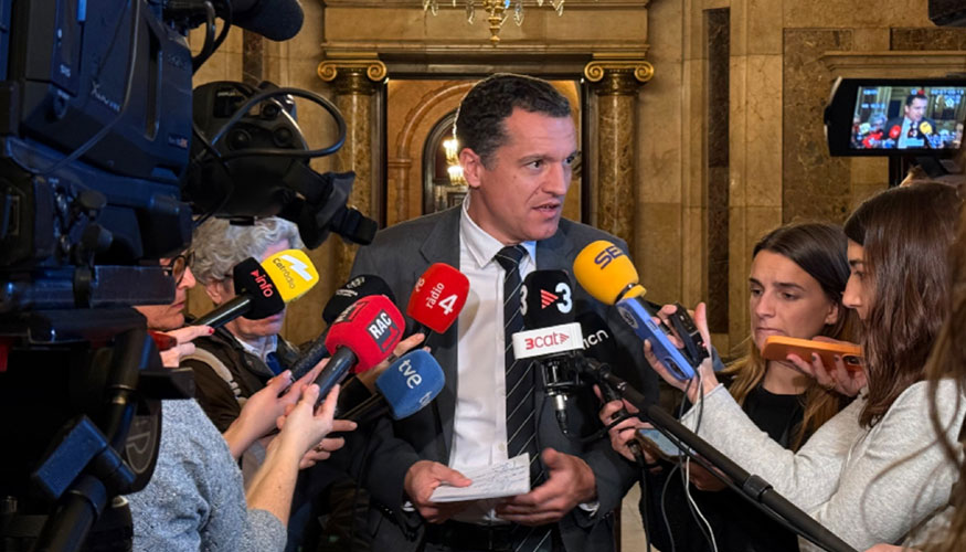 Imagen de archivo de �scar Ordeig, conseller de Agricultura, Ganader�a, Pesca y Alimentaci�n de la Generalitat de Catalu�a...