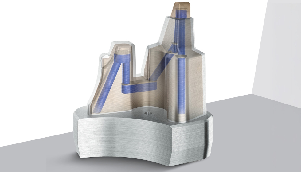 Los n�cleos de cobre aumentan significativamente la capacidad de refrigeraci�n de los componentes de las herramientas