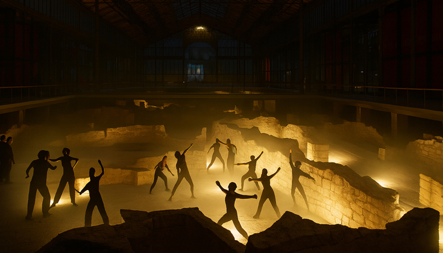 'Passeig Imaginari' es un proyecto coreogr�fico activa la memoria de la ciudad a trav�s del cuerpo y la m�sica en vivo...