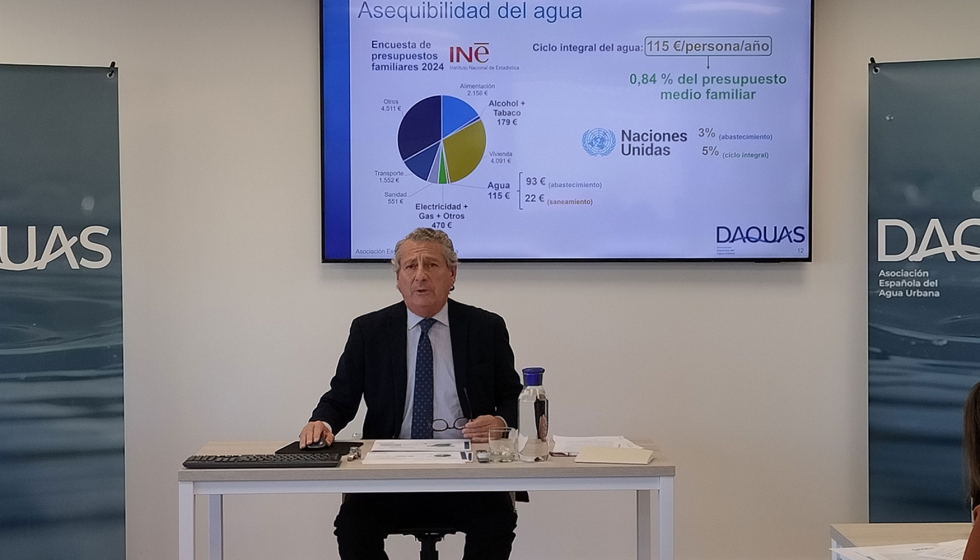 Maza destac� el papel fundamental que desempe�a el agua en cualquier actividad econ�mica