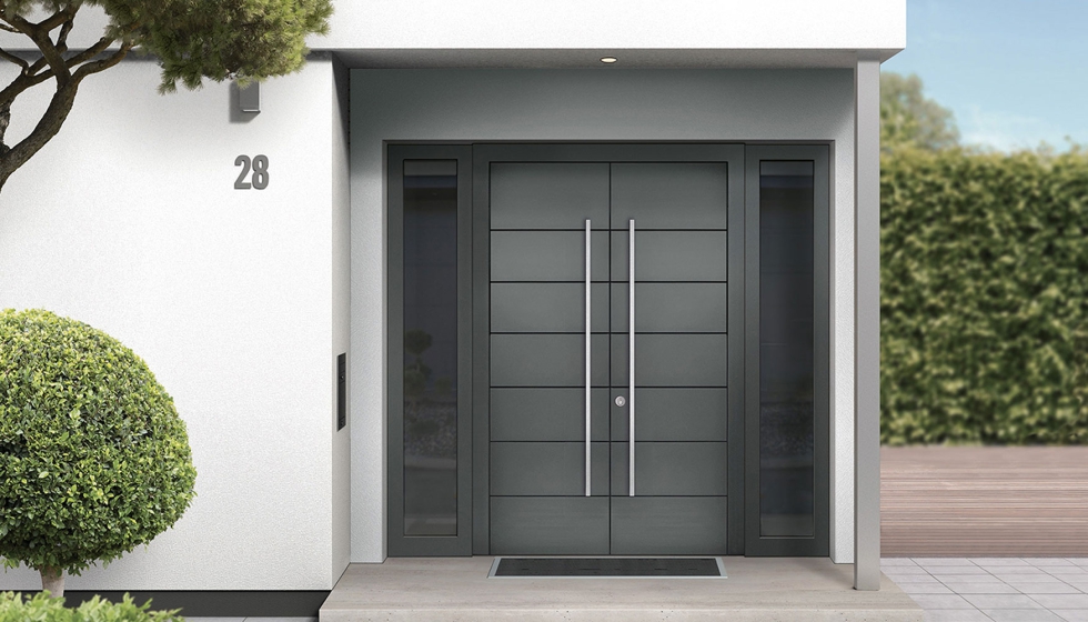 Como proveedor integral, Roto Frank Fenster- und T�rtechnologie GmbH dispone de componentes para puertas exteriores en todos los materiales de marco...