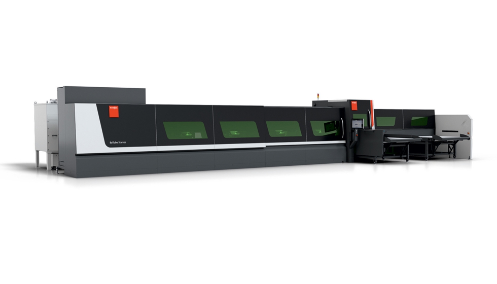 ByTube Star 130 es la soluci�n de corte l�ser de tubos de Bystronic que combina precisi�n...