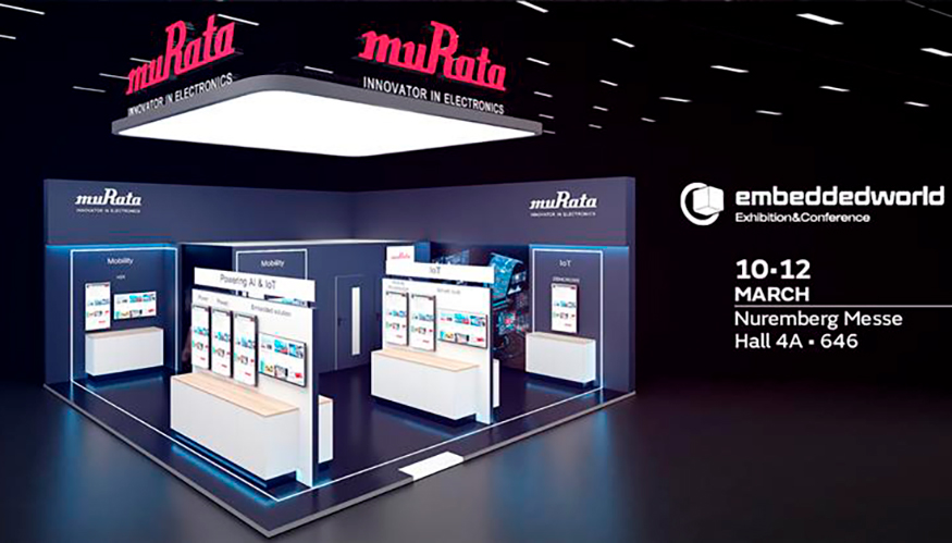 Los visitantes podr�n encontrar a Murata en el pabell�n 4A, stand 646