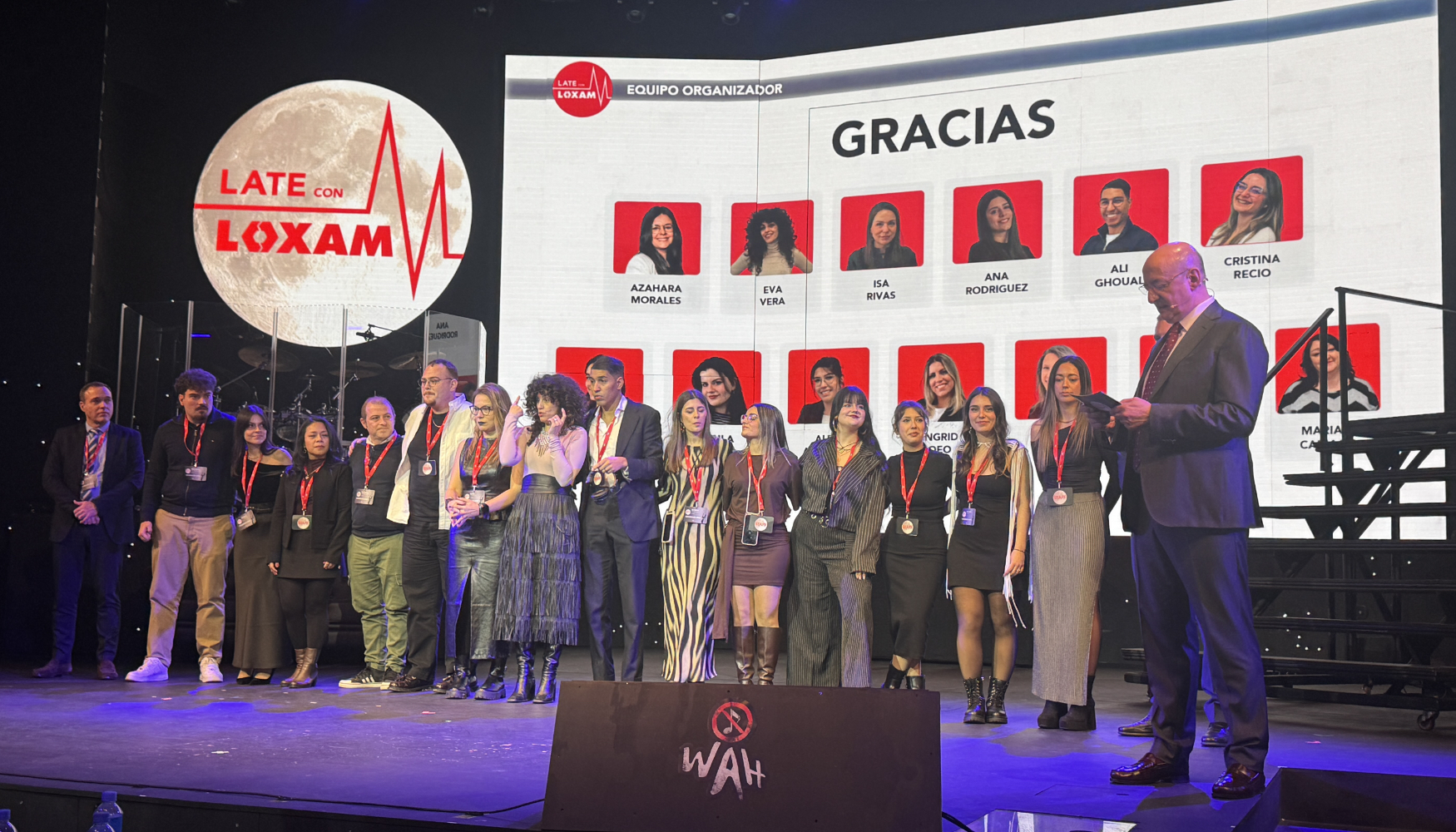 Luis �ngel Salas, CEO de Loxam Iberia, agradeci� el trabajo a todos los integrantes del equipo de organizaci�n de la Convenci�n...