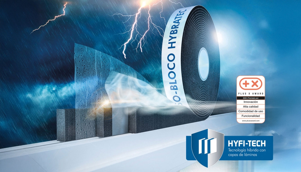 Premio Plus X Award para ISO-Bloco Hybratec. Foto: � 2026 ISO-Chemie GmbH