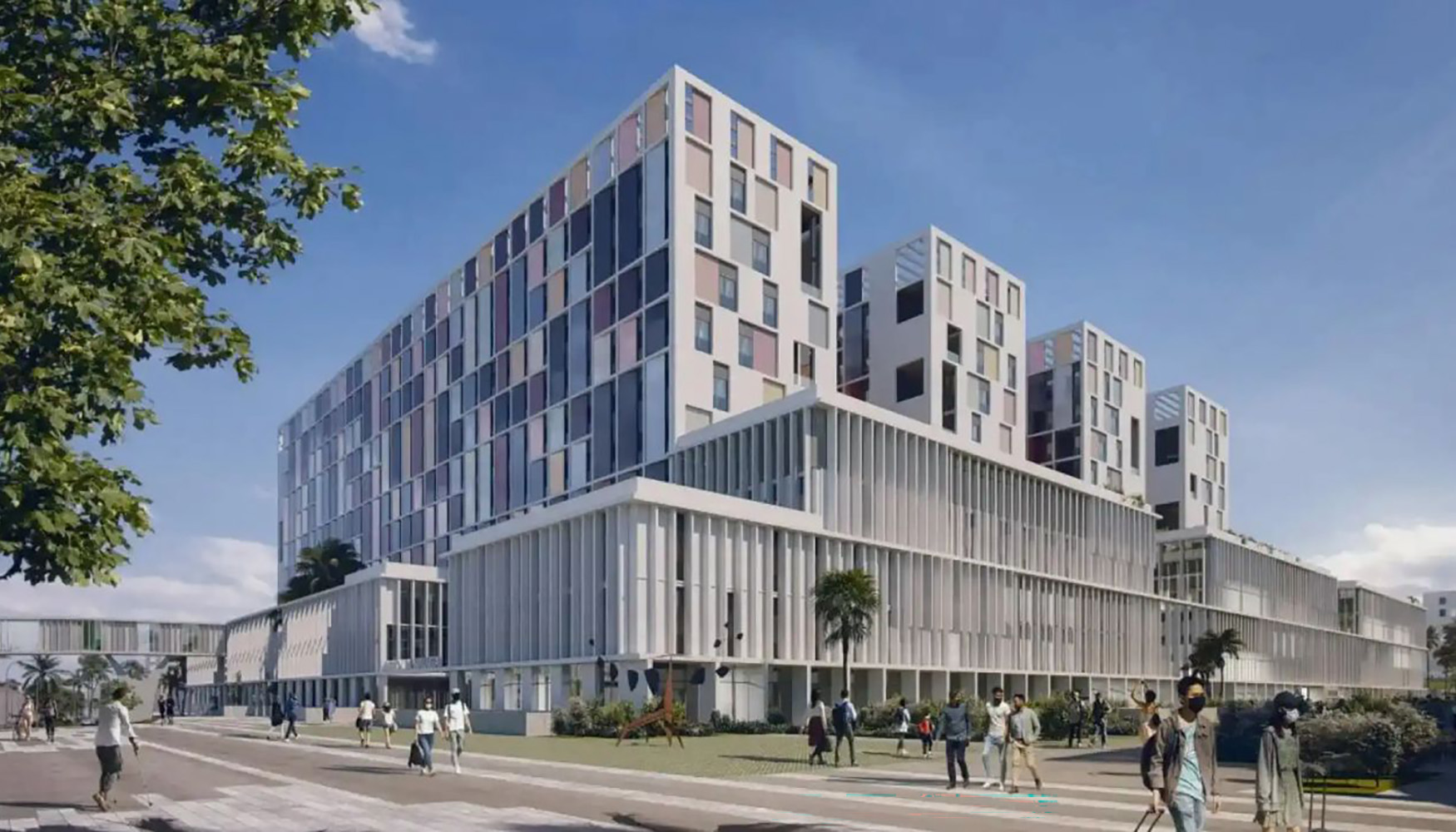 Render del futuro hospital de M�laga Virgen de la Esperanza