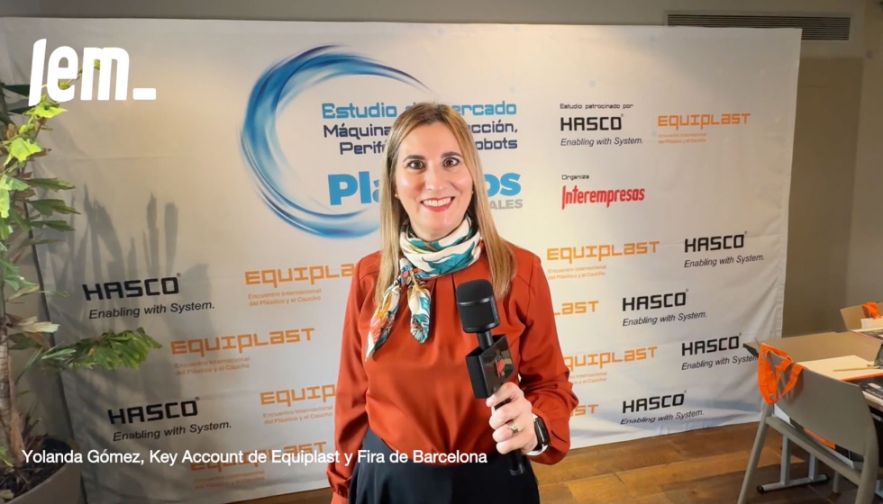 Yolanda G�mez, Key Account de Equiplast y Fira de Barcelona