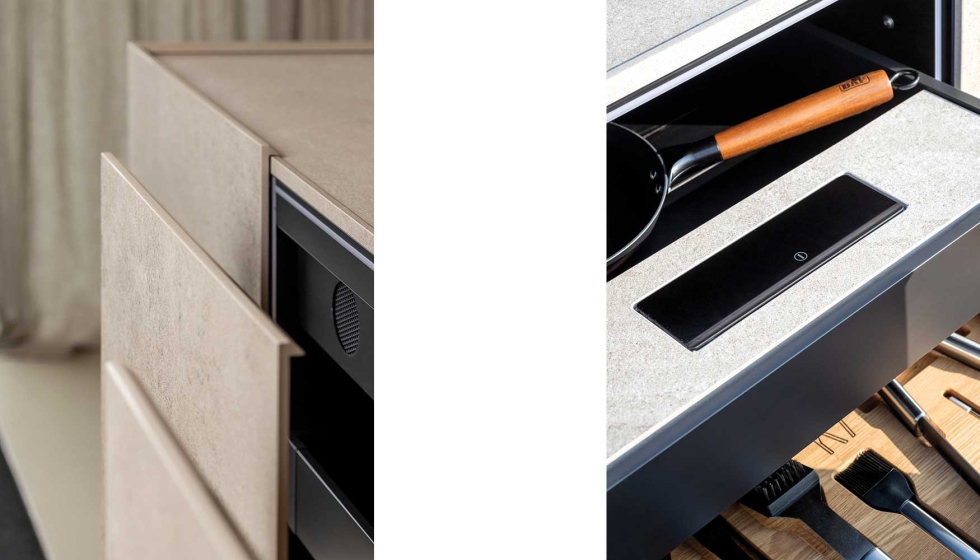 The Rok cuida cada detalle, desde los organizadores hasta las soluciones integradas con elegancia y funcionalidad