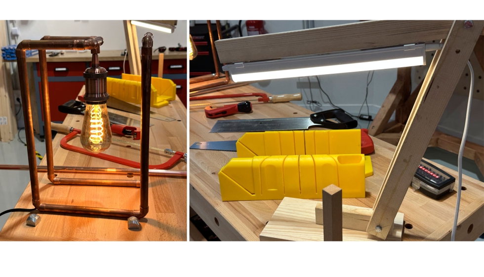 El reto planteado el d�a de la presentaci�n formal tambi�n forma parte de uno de los talleres que ofrece Bauhaus en el espacio Baumaster...