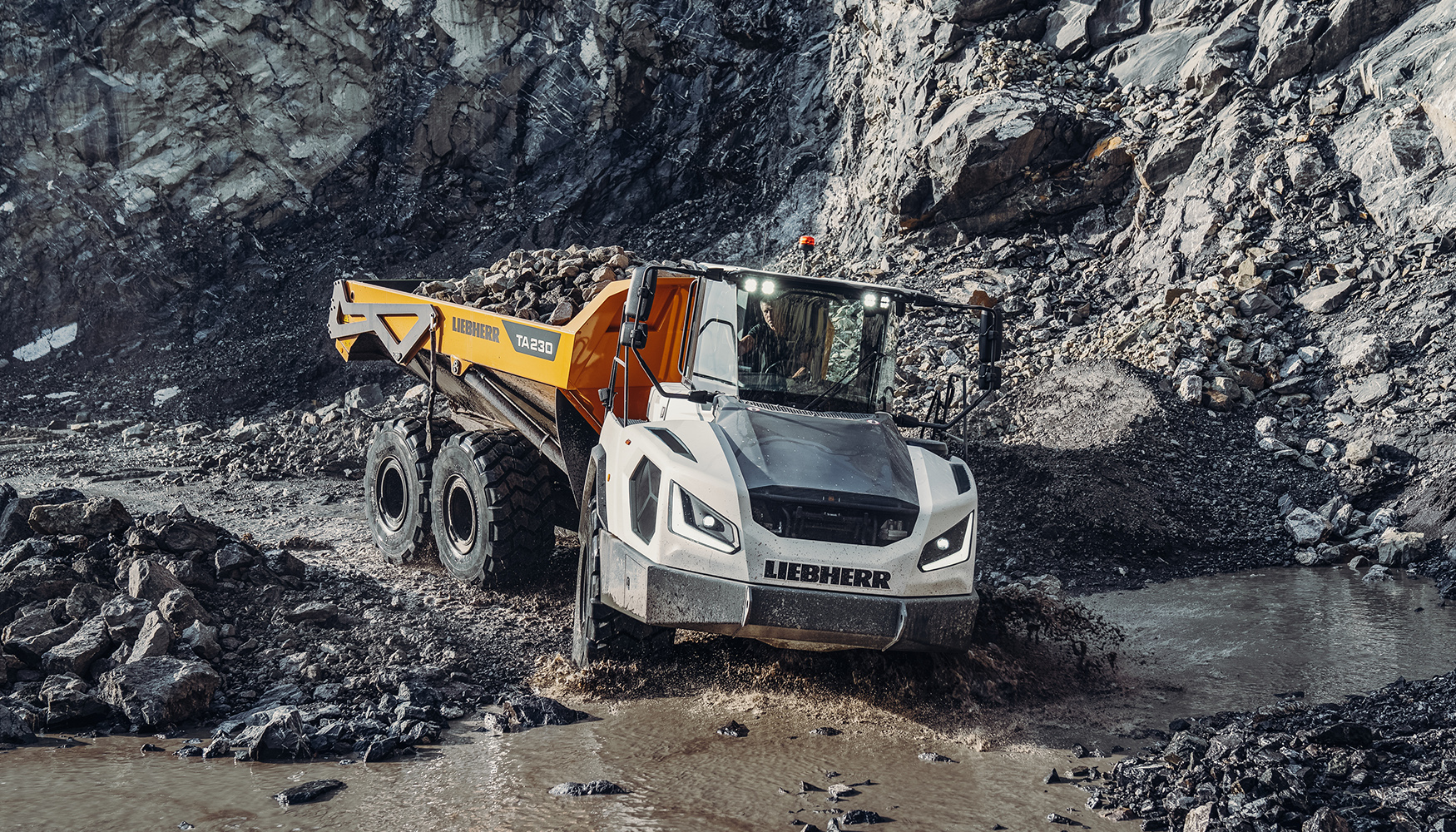 D�mper articulado TA 230 Litronic