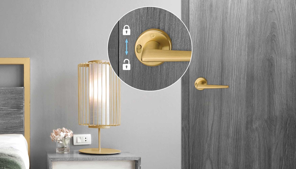 MiniLock: soluci�n de bloqueo discreta para puertas interiores sin bocallave