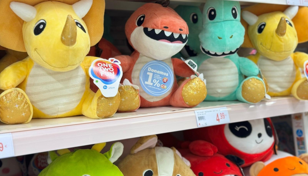 Dentro de cada categor�a se da un protagonismo espec�fico a su marca propia (One Two Fun),