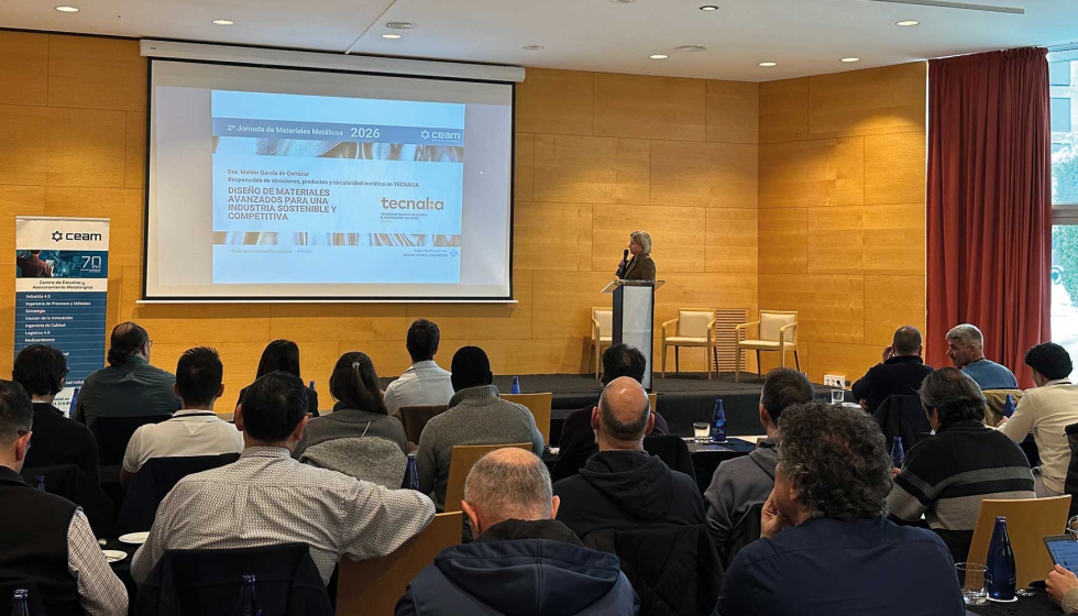 Maider Garc�a de Cort�zar, responsable de Aleaciones, Productos y Circularidad met�lica en Tecnalia...