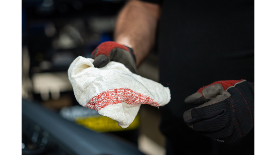 O sistema de panos de limpeza da Mewa permite uma produ��o mais sustent�vel (foto: Mewa)