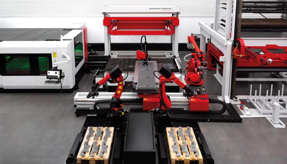 En BIEMH podr� verse su sistema Automation Systems Smart Sorting, una soluci�n patentada por TCI Cutting que automatiza la descarga...