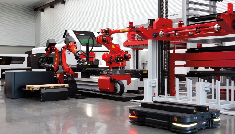 El software TCI Sorter, desarrollado por TCI Cutting...